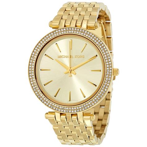 gold women's michael kors watch|michael kors small gold watch.